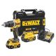 Bušilica udar.aku.18V 2x5Ah BL DCD100YP2T DeWALT