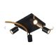 Spot lampa Mexico 14W 4000K ML-211301-04D crna kvadratna